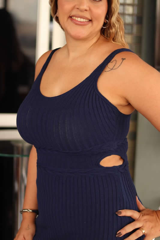 Vestido Tricô Hortênsia - Imagem 3