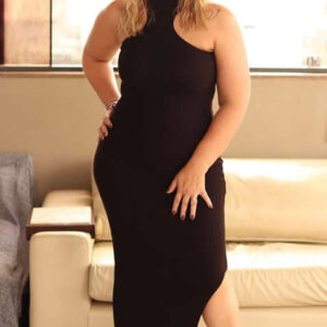 Vestido Tricô Orquídea