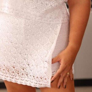 Conjunto Tricô Lira